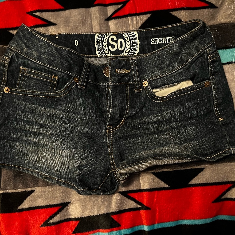 Jean shorts